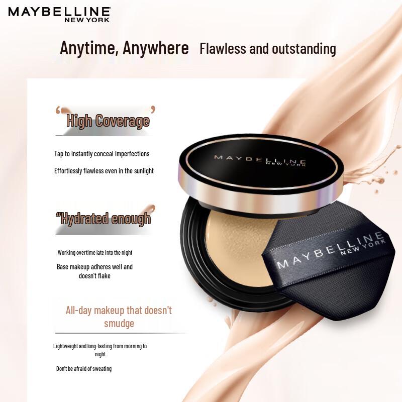 Maybelline Super Cushion Foundation & Color-Changing Lipstick Set