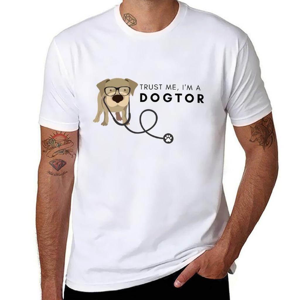 Funny Trust Me Im A Dogtor (Doctor) Gift For Doctors Medical Students Dog Puppy Lovers Tshirt