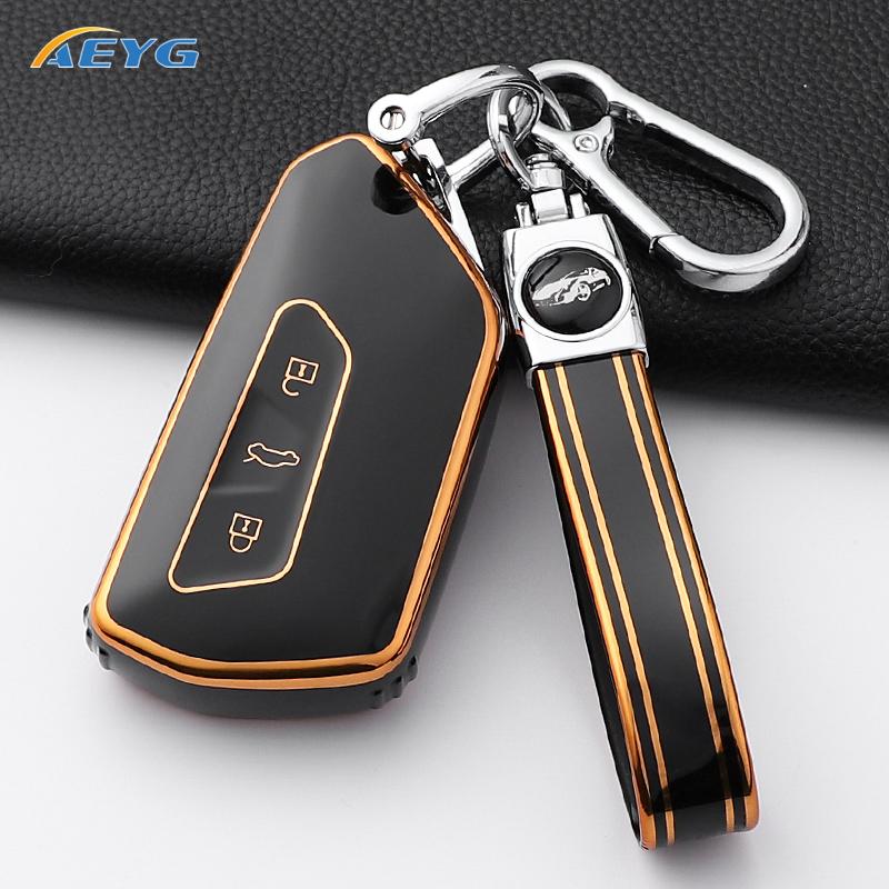 Car Key Case Cover Shell Fob For Vw Volkswagen Golf 8 Mk8 Cupra Skoda Octavia A8 Seat Leon Mk4   Accessories