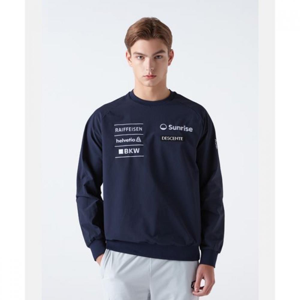 

Descente Swiss Ski Brushed Stretch Woven Sweatshirt Navy NVY0NAVY/100