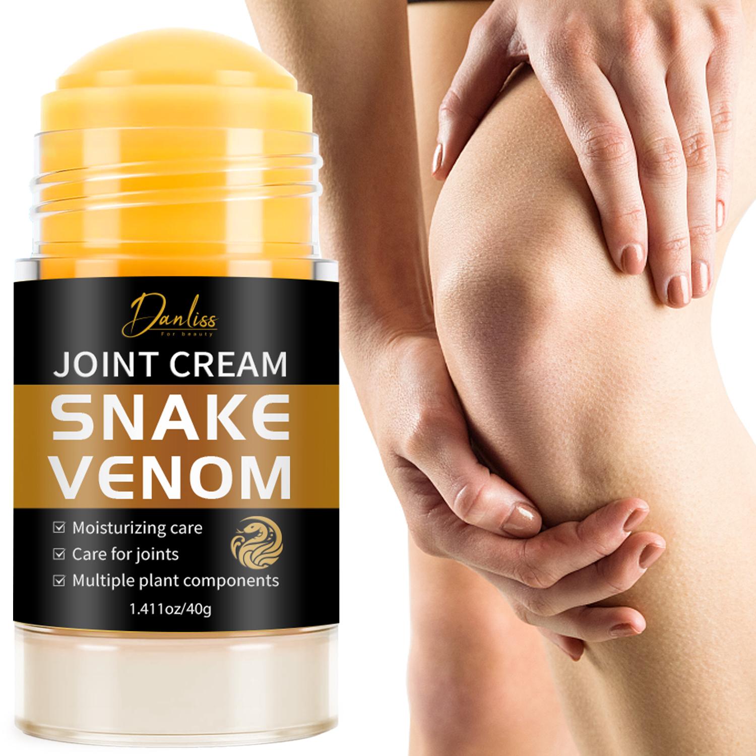 

Крем для суставов со змеиным ядом - Множество растительных компонентов, Увлажняющий уход - Уход за суставами, 40 г