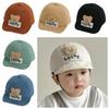 Korean Style Bear Baby Hat Cartoon Infant Sun Hat Casual Baby Baseball Cap  Girls