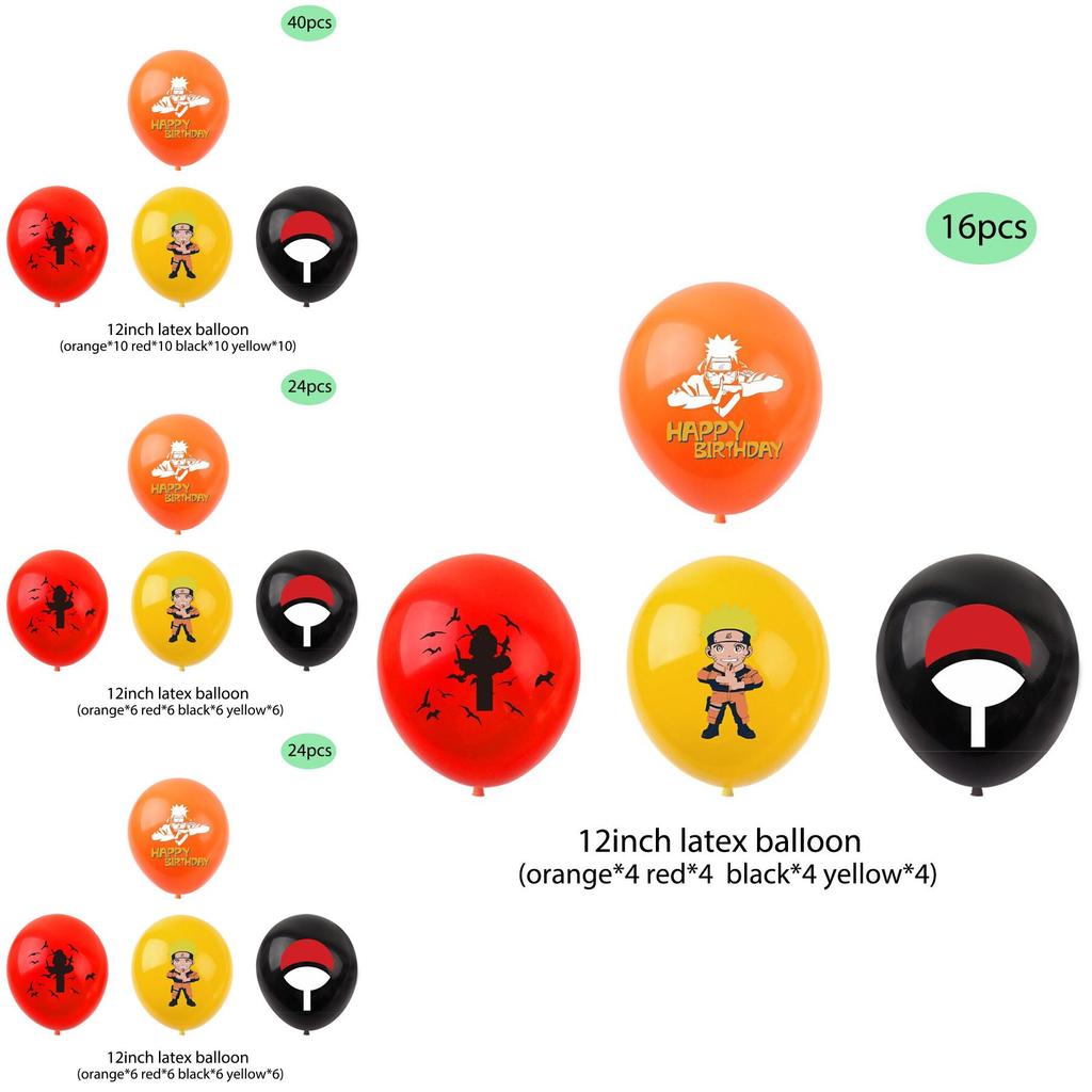 Brighten Up Your Party With Naruto Anime Themed Party Decorations