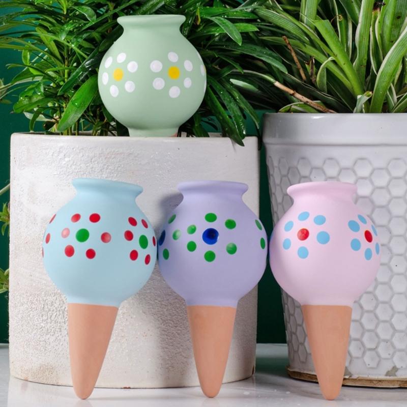 4er-Pack Automatische Bewässerungs-Pflanzenspitzen Hydrospikes Systeme für Blumenbewässerung Topfpflanzen Indoor-Gartenarbeit Unverzichtbar