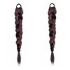 Double Ponytail Boxing Braided Hair Band Rubber Band Pony Tail Hairpiece  for Women