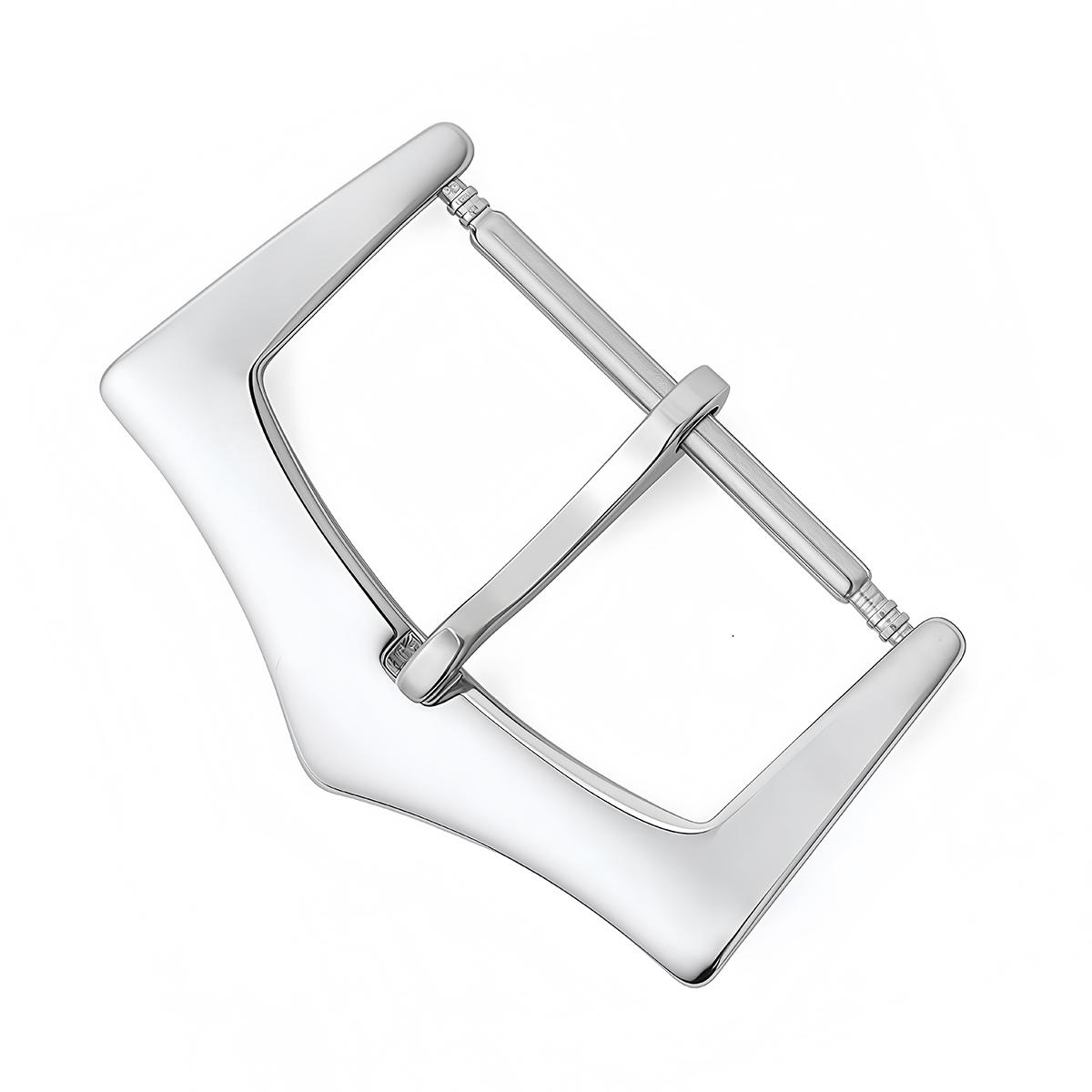 

Stainless Steel Watch Buckle Watchbands Button Pin Clasp for Watch Band Replacement Buckle 12/14/16/18/20/22mm Watch Accessories 12mm срібний