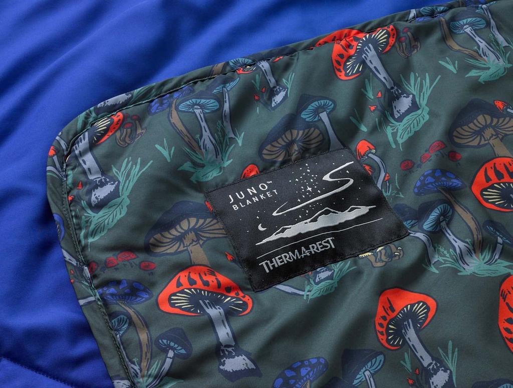 THERMAREST Juno Blanket Outdoor Camping 183 X 114 Cm Japanese 30266 Funguy, Blanket, (Official Product),