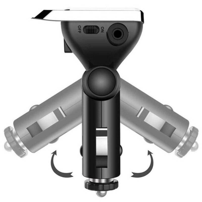 FM Bluetooth-compatible Mp3 Player Large Screen Display Hands-free Calling Fast Charging Adapter