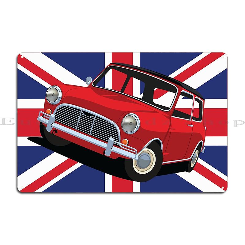 Austin Mini Cooper Countryman Poster Metal Plaque Pub Garage Plaques Club Home Design Tin Sign Poster