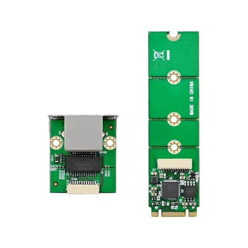 B+M Key Networking Card Single Port Ethernet Card Adapters I225-V 2.5G/1000/100Mbps Networking Card Replacement