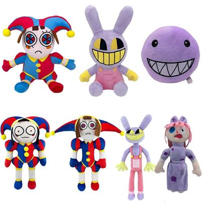 Nouveau Cirque Numérique Peluche Anime Mignon Dessin Animé Clown Poupée Rembourrée Douce Poupée Amusante Cadeau d'Anniversaire Noël Saint-Valentin pour Fille