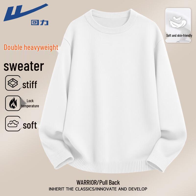 Warrior Men's Winter Crew Neck Knit Pullover
