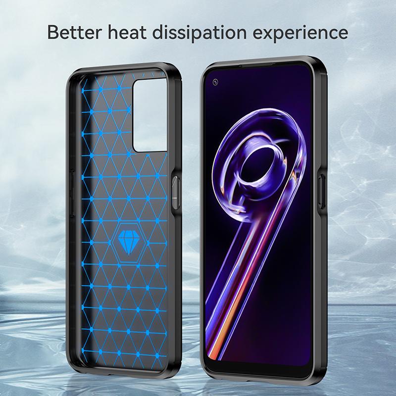 For Realme 9 Pro Plus Case For Realme 9 Pro Plus Cover Shockproof Soft Silicone Protective Bumper For Realme 9 Pro Plus 6.4 Inch