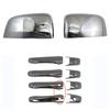 Chrome Mirror+Door Handle Set Cover Trim For 2011- Jeep Grand Cherokee 10pcs