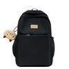 Women Solid Color Backpack Large Capacity Student Schoolbag Computer Backpack