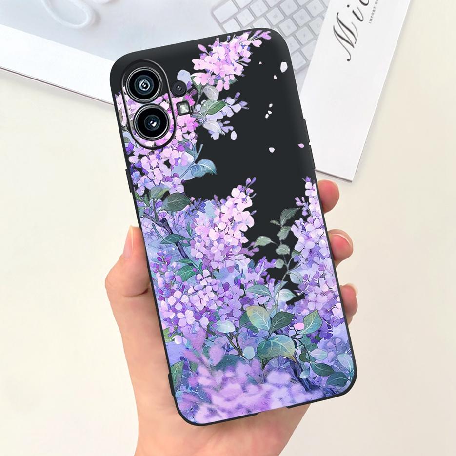 For Nothing Phone 1 Case A063 Cute Fashion Cartoon Cover 6.55'' Soft Silicone TPU Phone Case For Nothing Phone One Phone1 Fundas