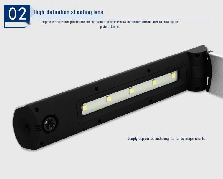 Hongding High-Resolution BK34500 Document Scanner & HD Video Capture Tool