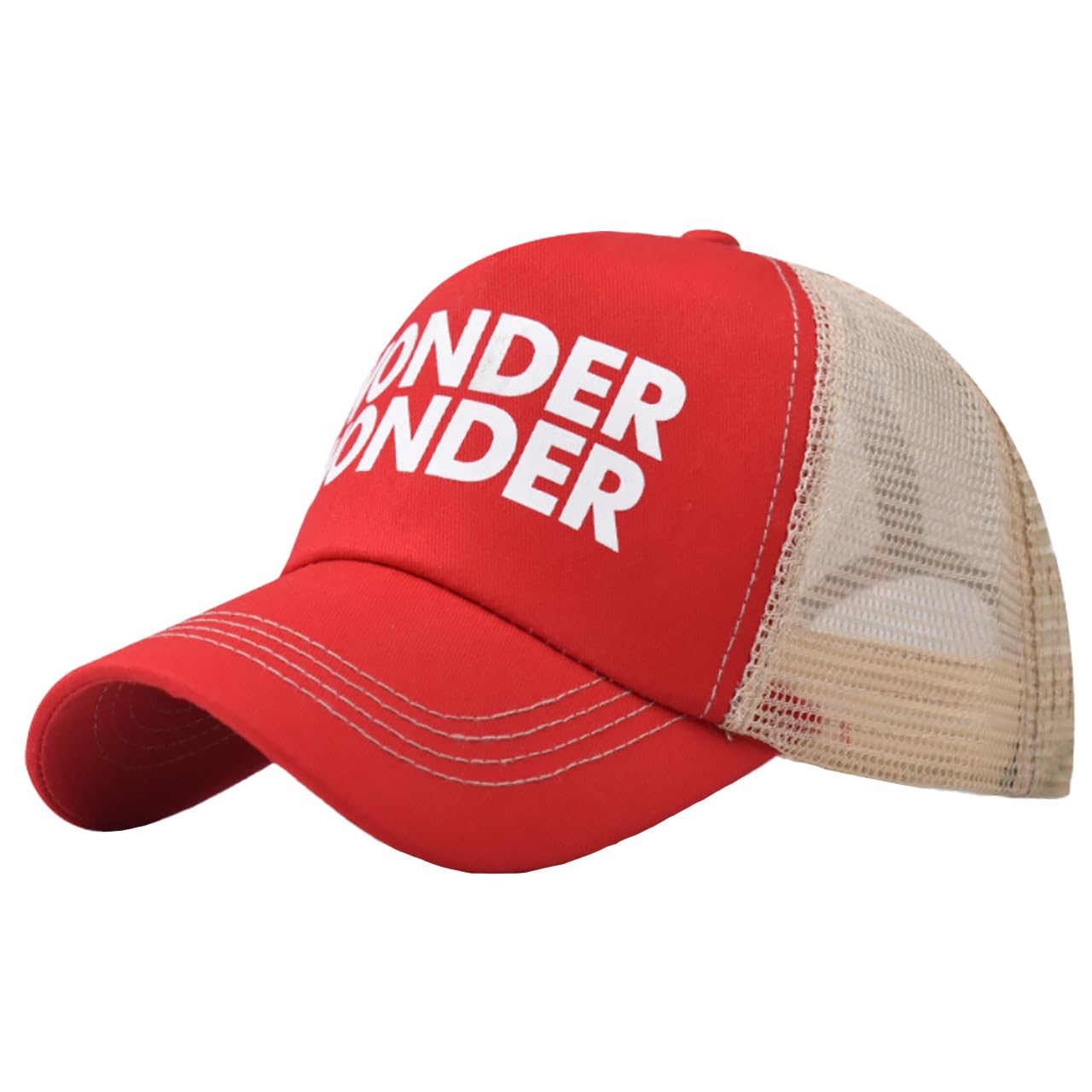 

Baseball Embroidered CZA452 [White Fang] Hat, Cap, Cap, Design, Sports, Casual, Outdoor, Men s, Women s, (Red)