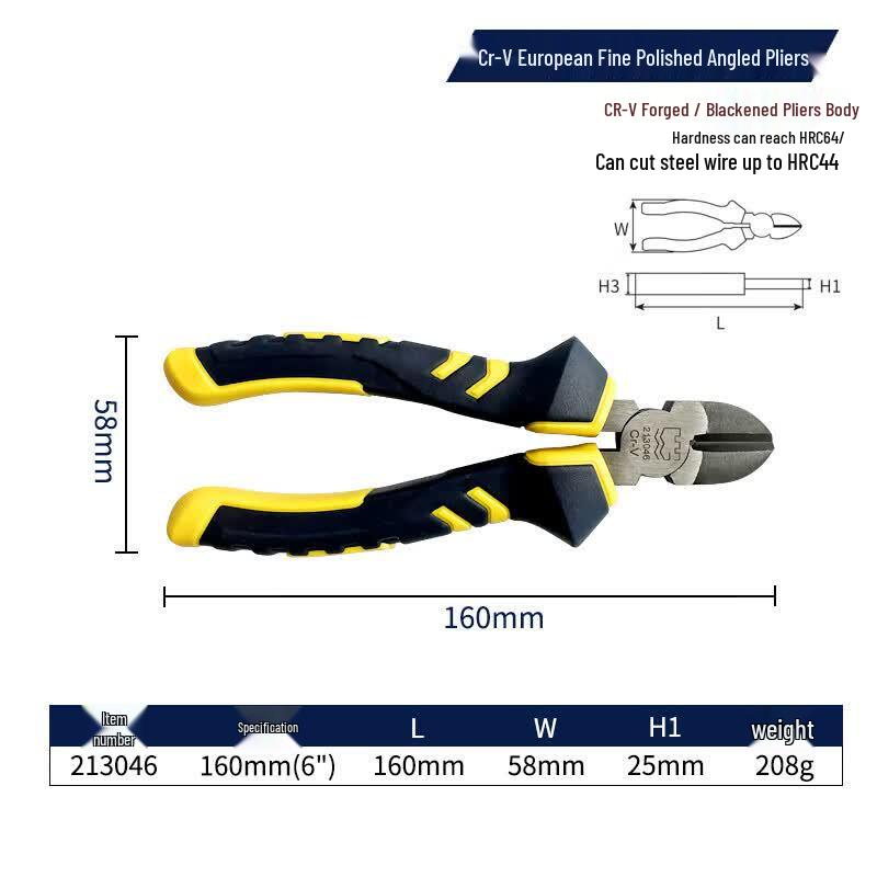 Great Wall Professional Cr-V Diagonal Cutting Pliers