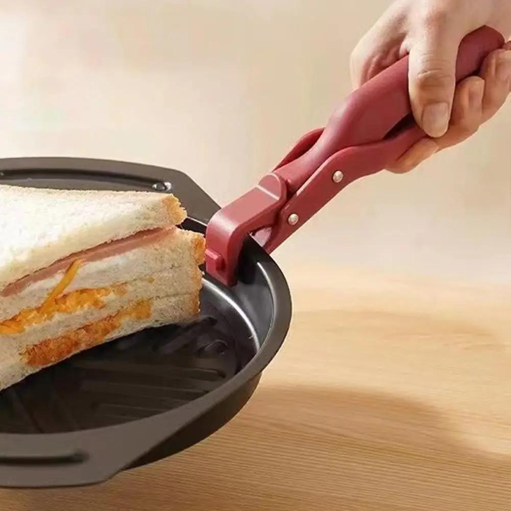 1/2PCS Silicone Anti-scald Clip  Kitchen Anti Scald Plate Bowl Dish Pot Holder Anti-hot Clip Lifter Kitchen Accessories Gadget