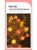 LED Rose String Lights - Romantic Valentine's Day Bedroom Decor