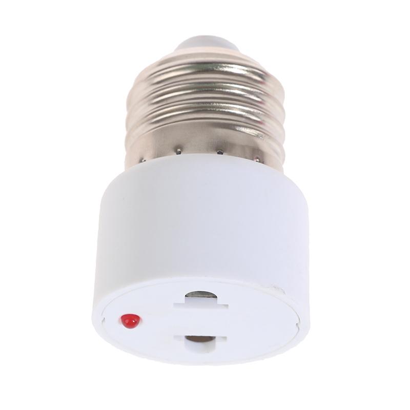 Practic 220V E27 Abs Alb Accesorii Conector Adaptor pentru bază de bec cu șurub