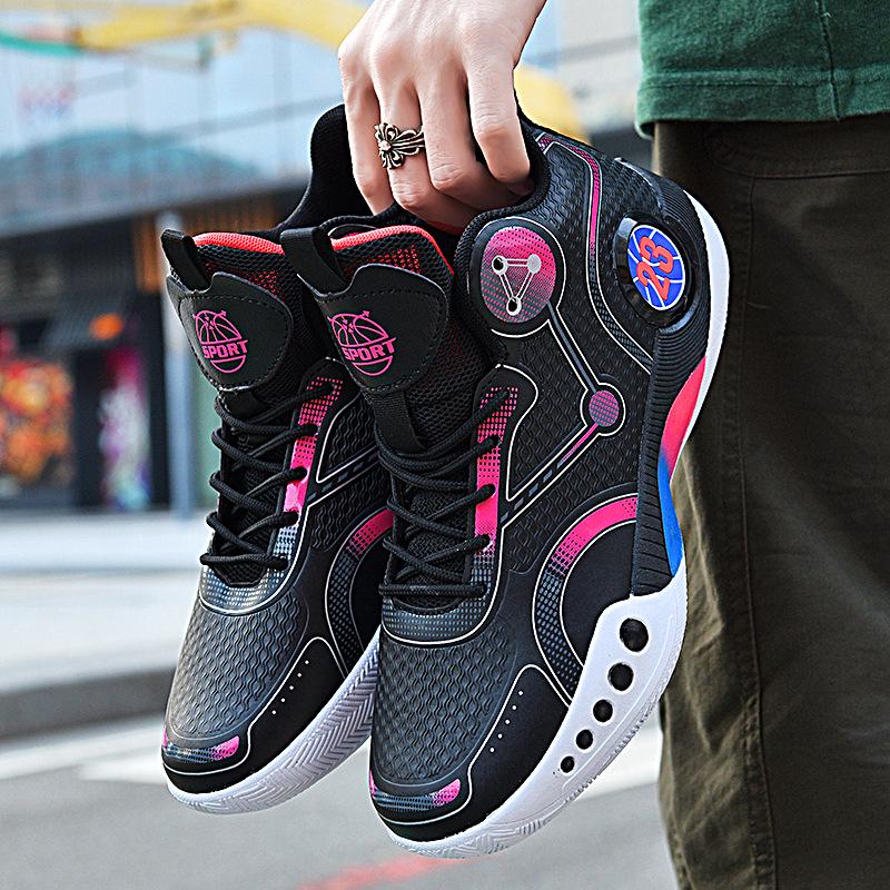 

Горячий стиль весна/лето: Кроссовки для баскетбола Hongqing Couple — кроссовки для бега и отдыха на свежем воздухе для молодежи. 40