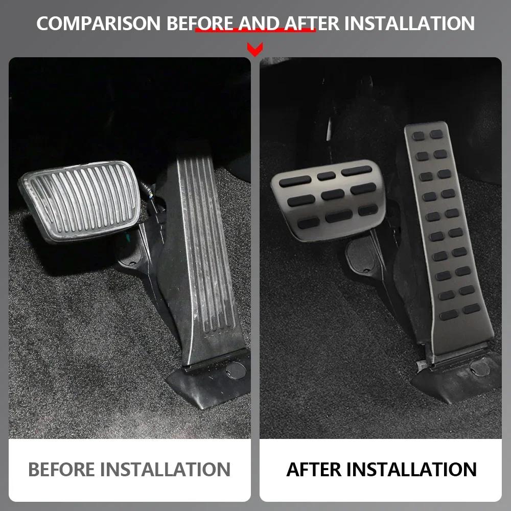 Car Pedal Pad Cover for Hyundai Sonata I40 Ix35 Ix45 Tucson SantaFe NEXO Genesis for Kia CEED Sportage QL Sorento KX5 K5 Optima
