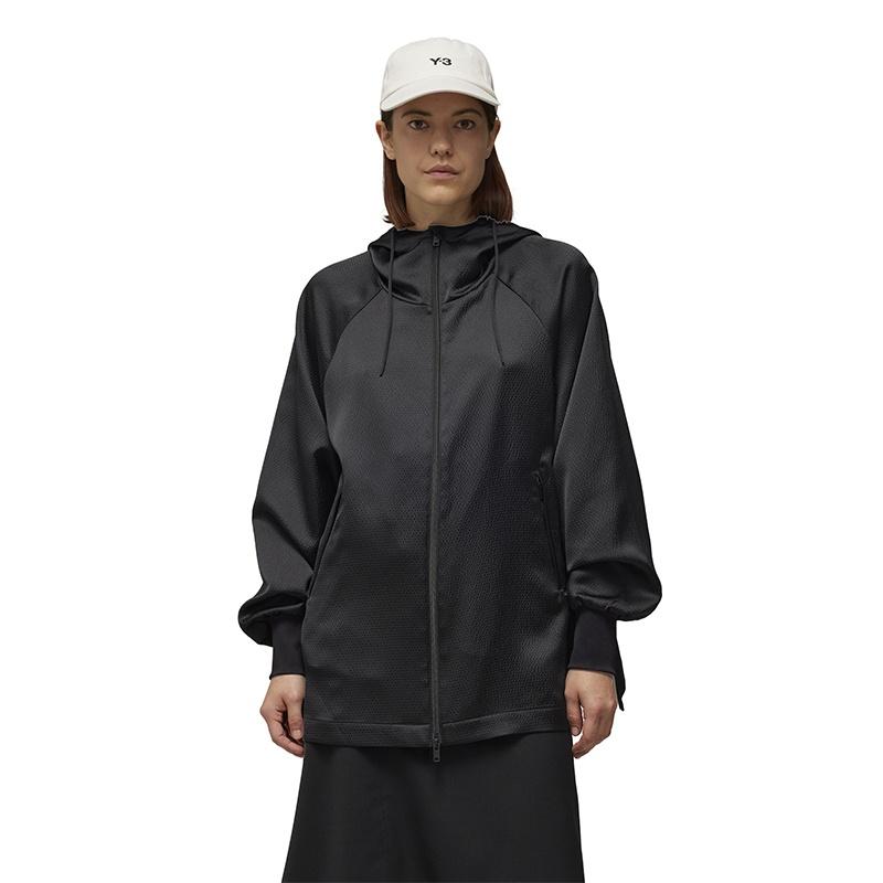 Y-3 Tch Seer Hd Top Simple Lightweight Cardigan Women Tops Black IN4396