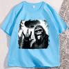 Bigfoot UFO T Shirt Men Women Funny Alien Tshirt Casual Cotton Short Sleeve Adult Humor Tshirt Cool Streetwear Clothes