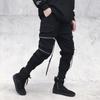 Herren Koreanischer Stil Lockerer Cargo Overall: Trendige amerikanische Streetwear mit Bündchen-Hiphop-Design