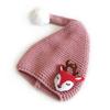 Children Christmas Beanie Hat Cute Cartoon Knitting Cap Baby Hat Soft Warm Bonnet Great Party Gift for Holiday Season  Yellow
