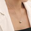 Heart Dessert Macaroon Necklace (Combi) BH6N36621CB500