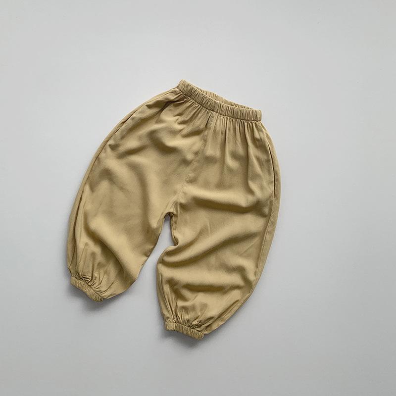 Children's Mosquito Pants Summer Boys' and Girls' Pants Japanese Korean Loose Wide Leg Pants Children's Clothing