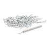101 Pcs Set Skirting Nail Carbon Steel Galvanized Non Marking Double Headed Seamless Nails