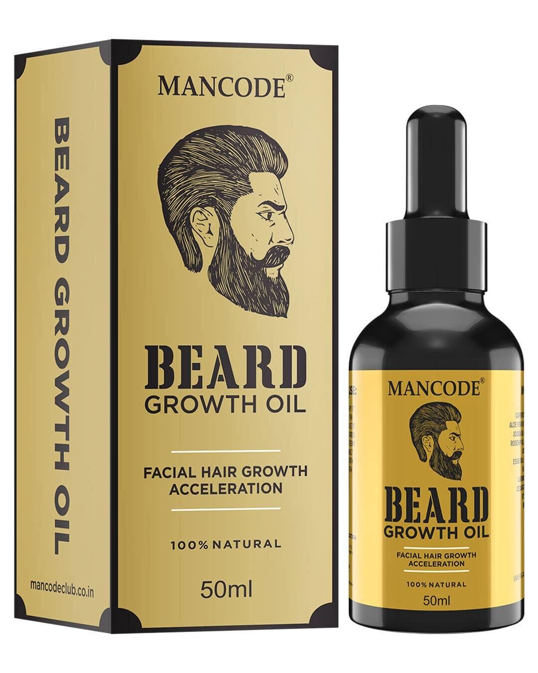 @ Mancode Beard Growth Oil For Men 50ml