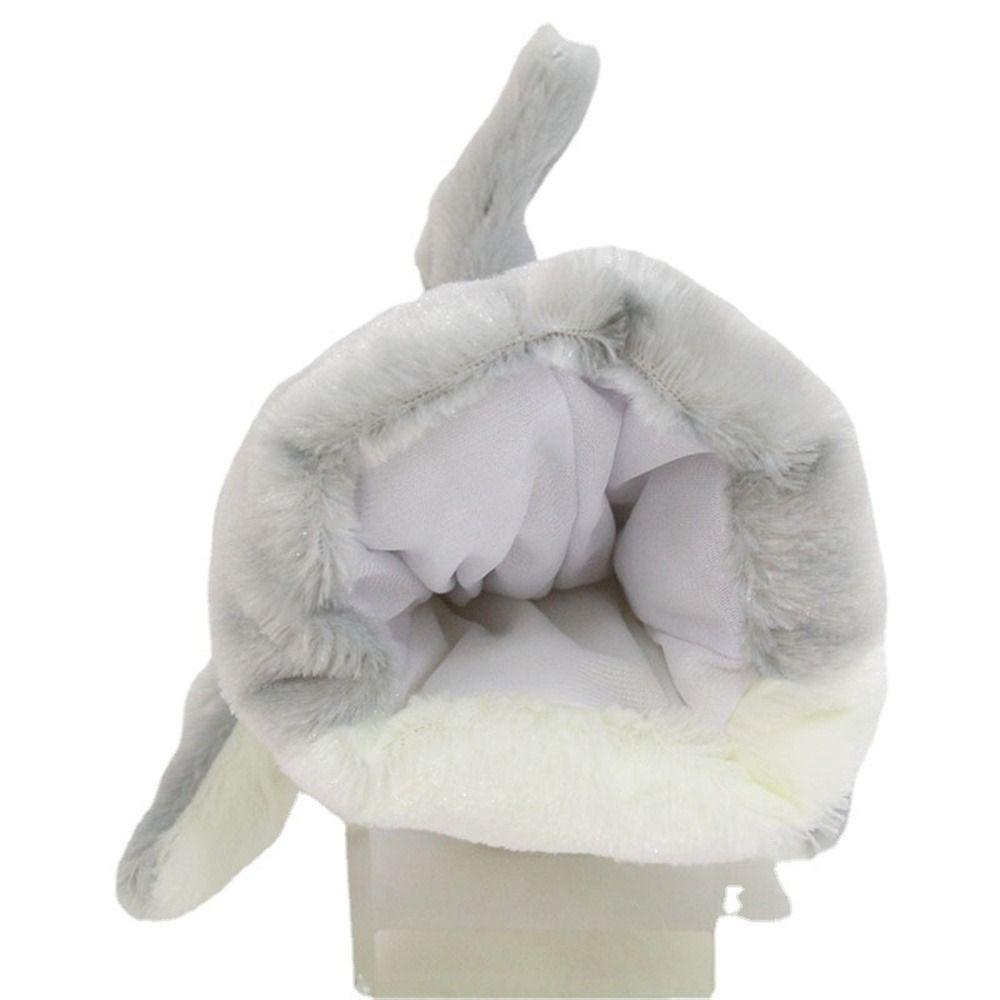 Plush Animal Shark Puppet Stuffed Animals Plush Hand Puppet Birthday Gift   Early Education Toys