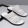 Fashion Summer Casual Men's Shoes Breathable Comfortable Trendy Design Style Walking On the Streets and Beaches High Quality Slippers