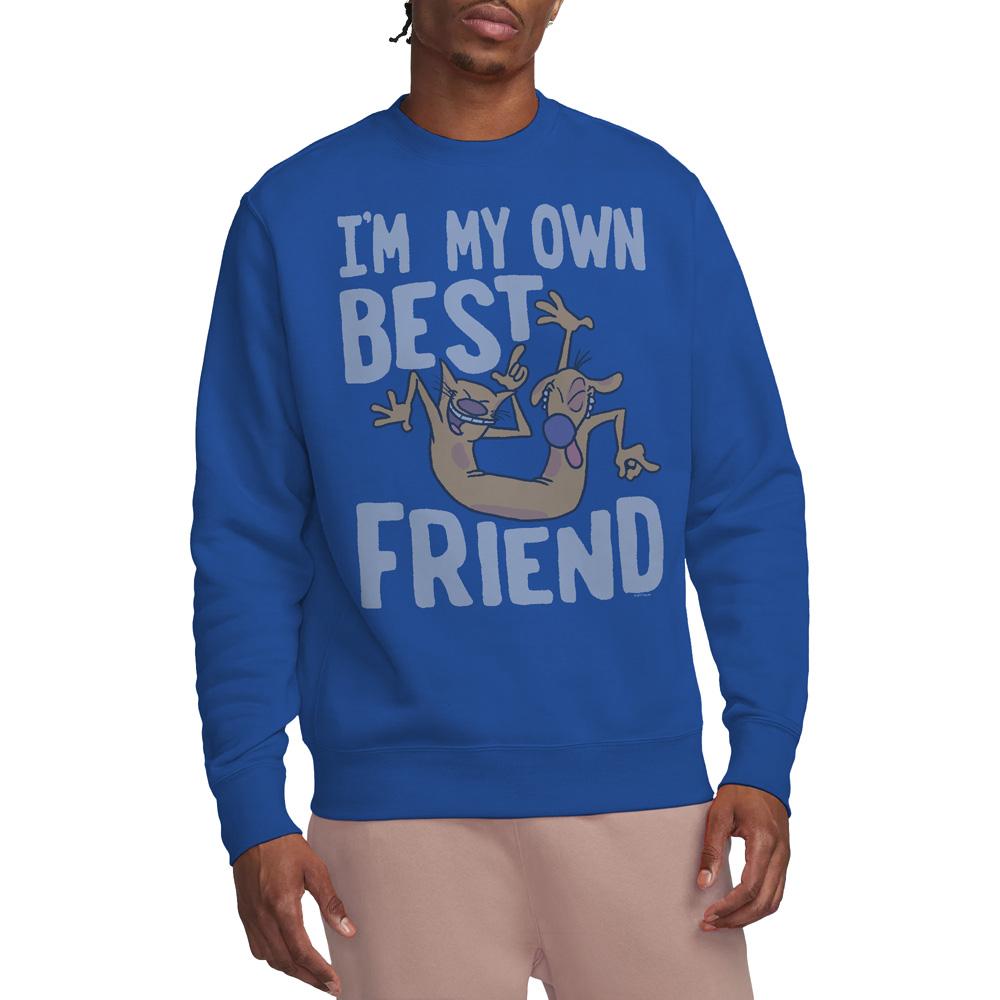 CatDog Unisex Adult My Own Best Friend Sweatshirt
