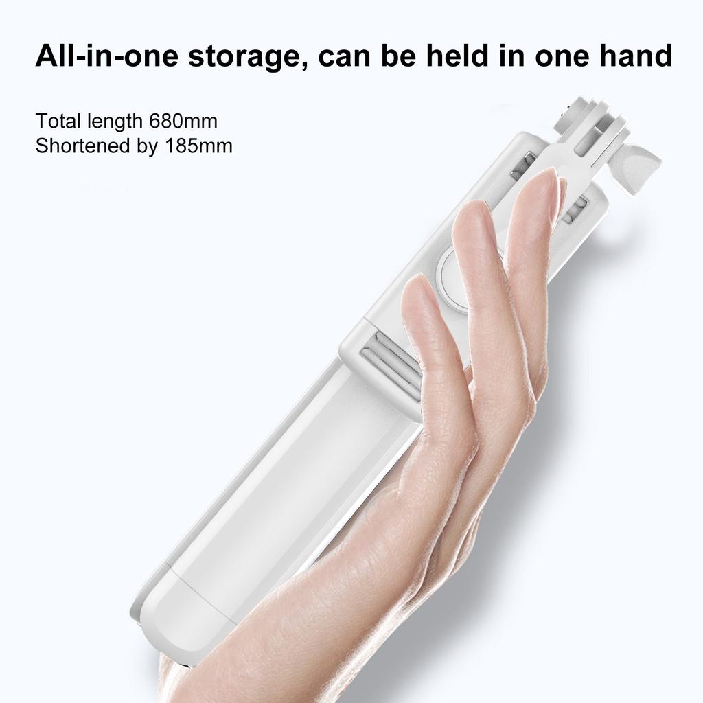 Selfie Stick Tripod Stand with Wireless Remote Compatible with Smartphones   Height Lightweight Portable for Travel