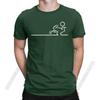 Unisex La Linea Football T Shirts Badum Linus Lineunisex Pure Cotton Clothes Daily Stylish Chic Round Collar Tee Shirt TShirt