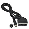 1,8 м/5,9 футів Кабель Scart RGB AV Кабель Аудіо Відео Шнур 20-контактний Роз'єм для для ігрової консолі Saturn