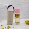 BEANBEANLOVE Double-Layer Glass Tea Infuser Cup