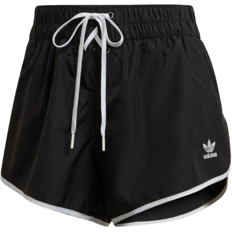 Adidas Originals Adicolor Classic Casual Shorts Women s Black/White IP2159 32