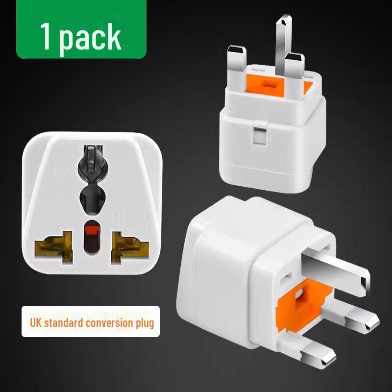 International Travel Converter Plug: HK, Korea, UK, Germany Standards