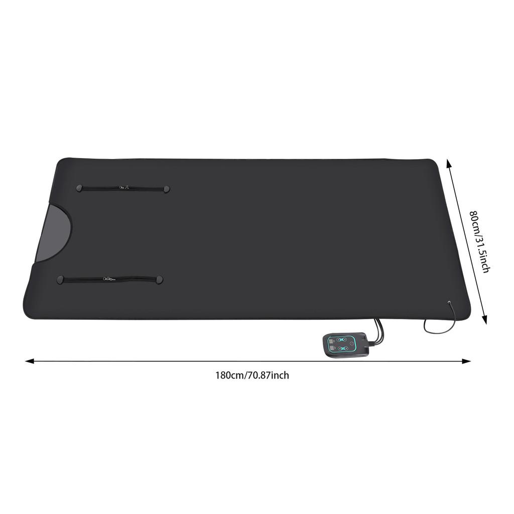 Portable Detoxification Sauna Blanket Household Relaxation Far Infrared Sauna Device Adjustable Temperature Sweat Steaming Bag