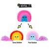 MGA Entertainment Fluffie Stuffiez Series 1 Small Plush Toy Rainbow -