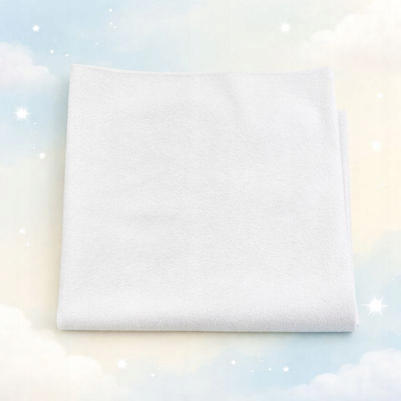 Waterproof Mat 120X60 Waterproof Terry Bed Base White