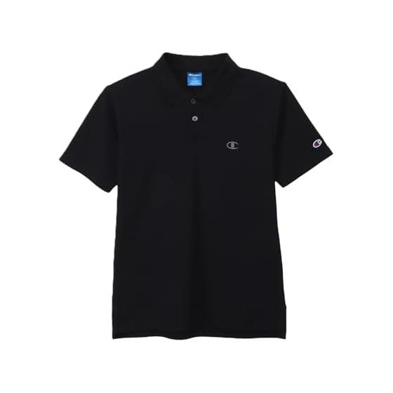 [Champion] Short Sleeve T-Shirt, Short Sleeve, Quick Drying, UV Protection, Heat Shielding, One Point Logo Embroidery, Short Sleeve T-Shirt, Men s