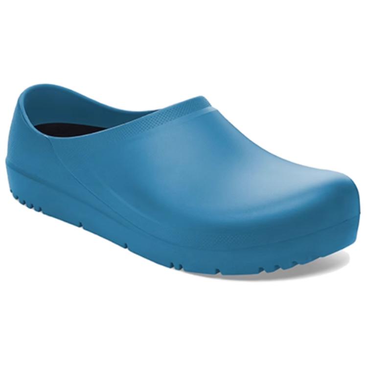 Birkenstock Closed Toe Slippers Unisex Blue Regular Loose Fit 1025977